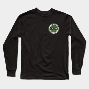 Hawaiian Border Patrol Green Long Sleeve T-Shirt